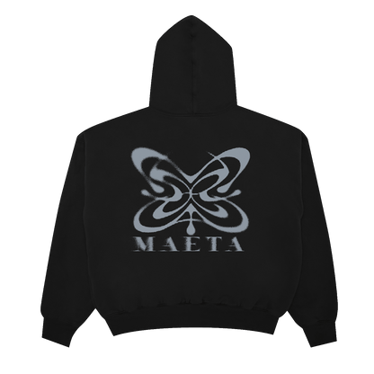 Maeta Logo Black Tour Hoodie